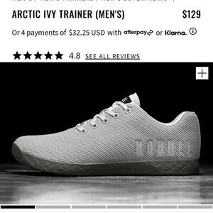 Nobull Trainer crossfit shoes size 7 in mens, 8.5 in women